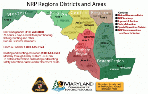nrp districts and areas