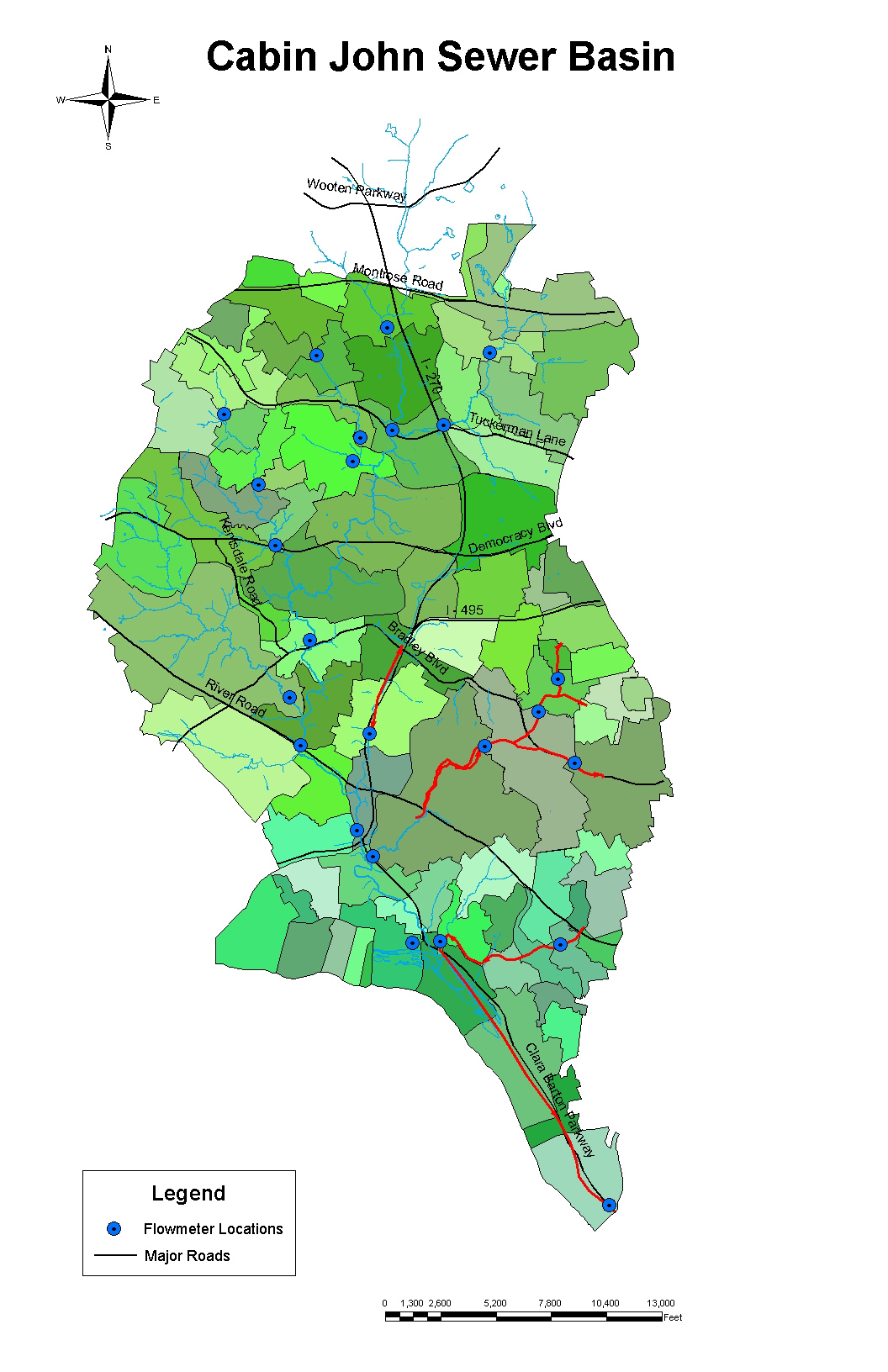 Cabin John Sewer Basin Study