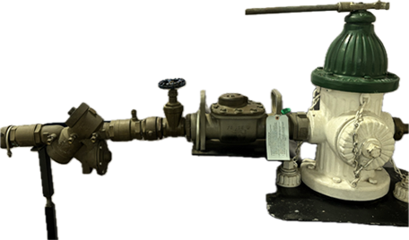 3-inch commercial fire hydrant meter