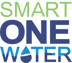 smart one water logo