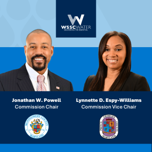 Jonathan W. Powell, Commission Chair, represents Montgomery County. Lynnette D. Espy-Williams, Commission Vice Chair, represents Prince George's County.