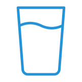 glass with water