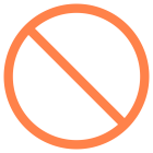 not allowed icon