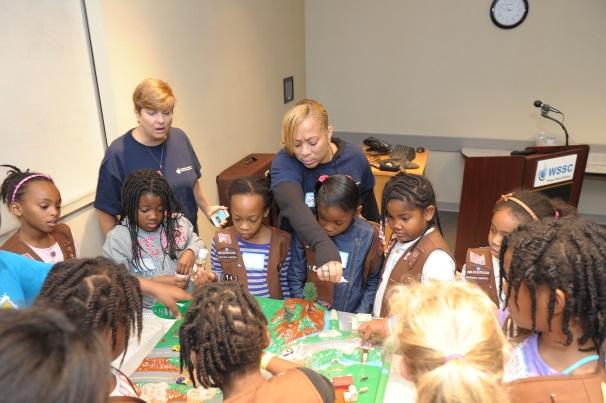 Wow! Wonders of Water Brownie Girl Scout Troop