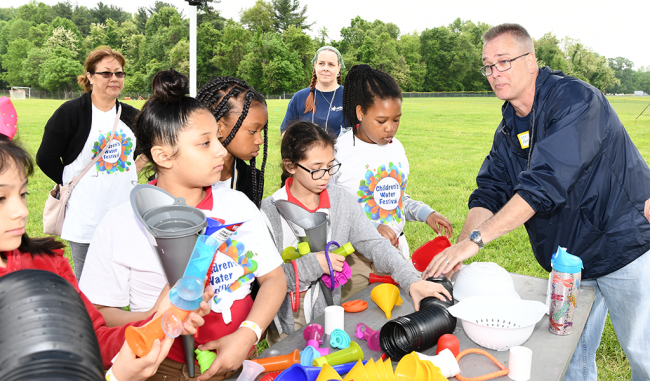 WSSC water fest 2019 hands-on lessons