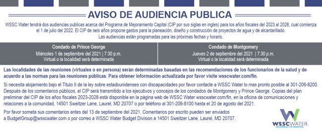 CIP Hearing 2021