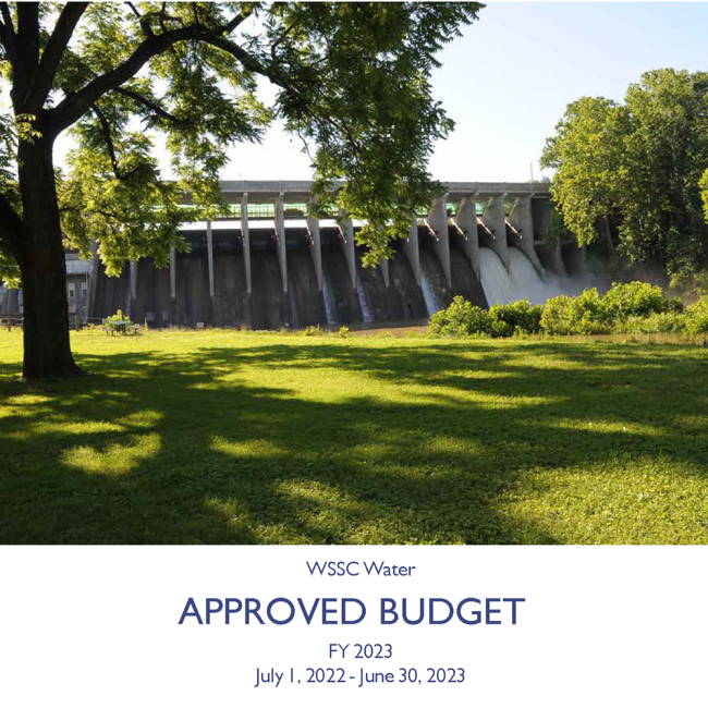 FY 23 Budget book cover