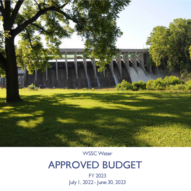 FY23 Approved Budget Cover