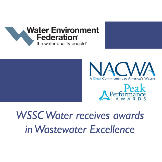 wef and nacwa awards in wastewater excellence