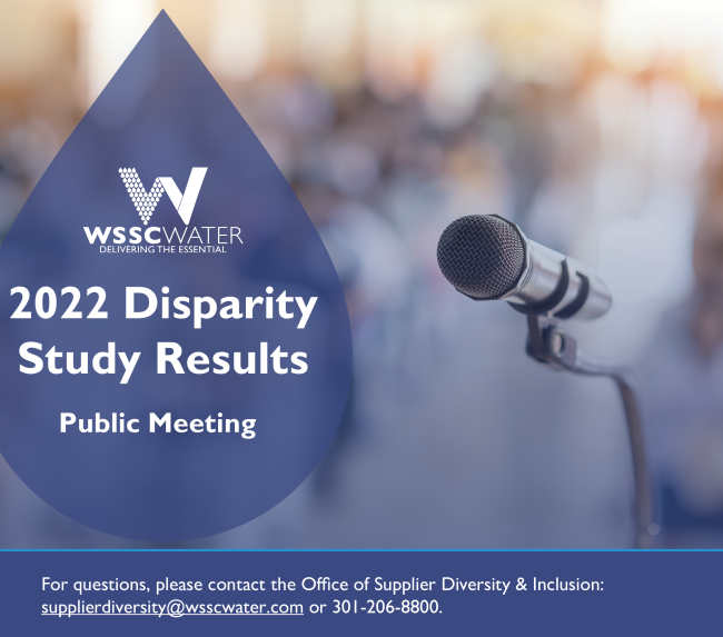 2022 Disparity Study Flier