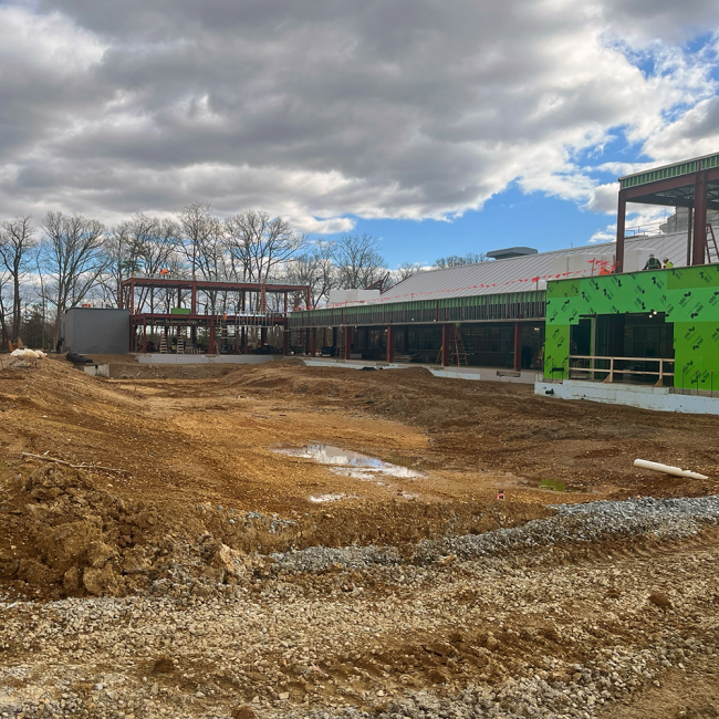 wide shot of expansion