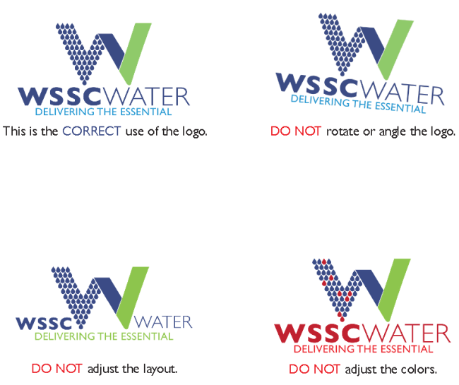 Correct usage of logo