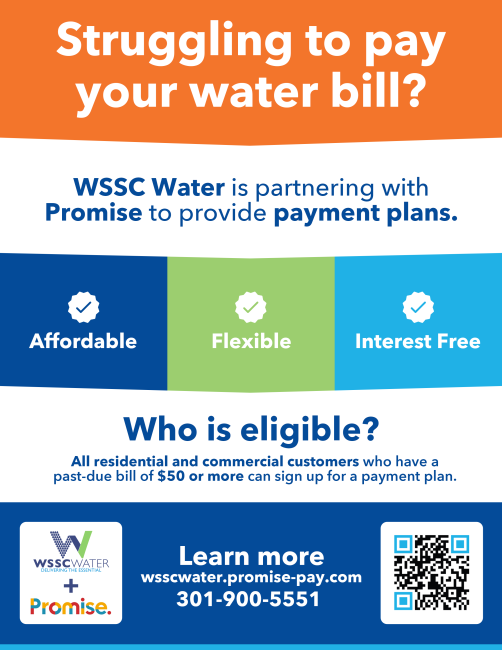 WSSC Water Promise Flier