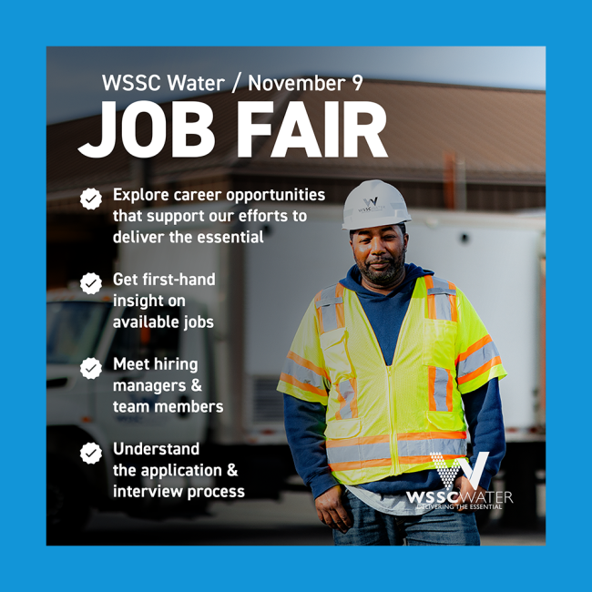 WSSC Water Job Fair