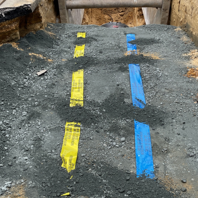 Backfill process – 15697 Bond Mill Rd