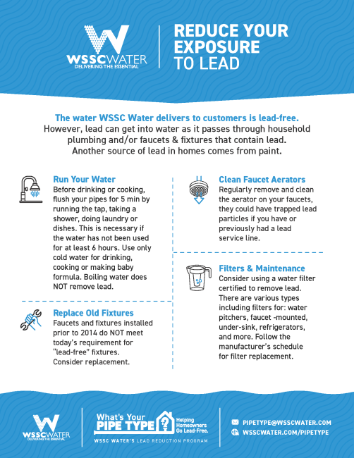 Reduce Exposure to Lead Graphic