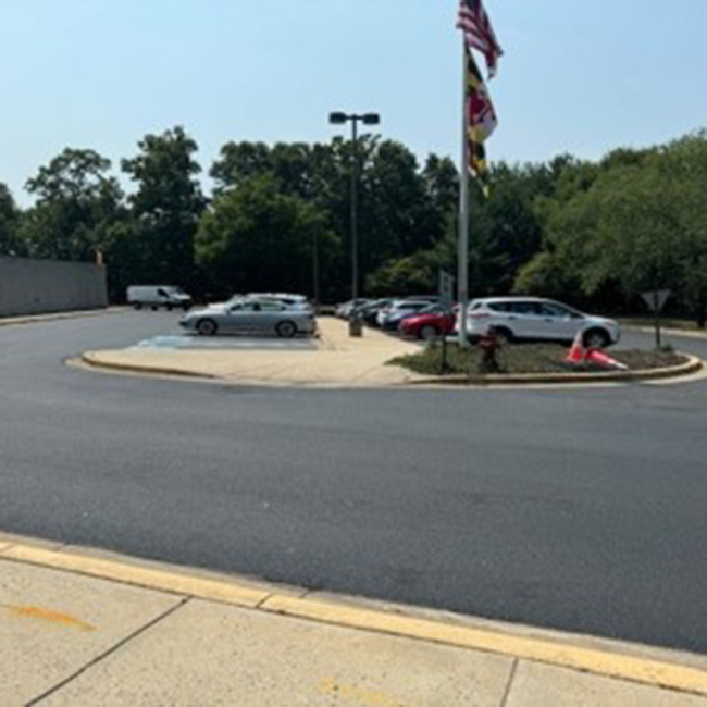 Front Entrance Parking