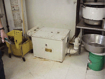 manual grease trap