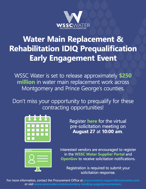 Rehabilitation IDIQ Prequalification Early Engagement 