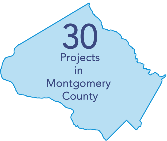 Montgomery County map