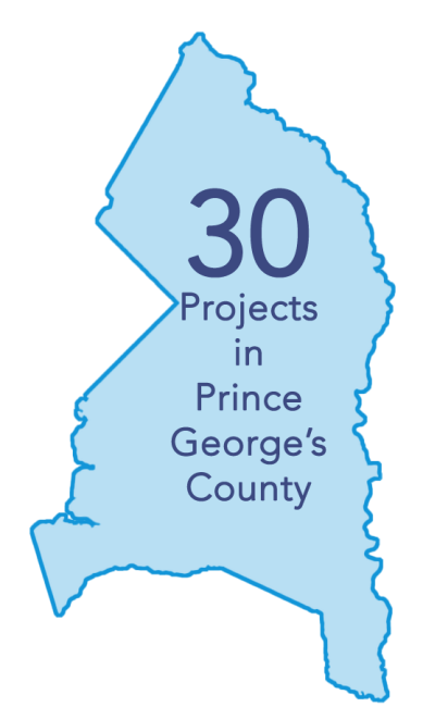 prince georges county map