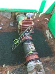 studying a valve to determine wheter it requires replacement 