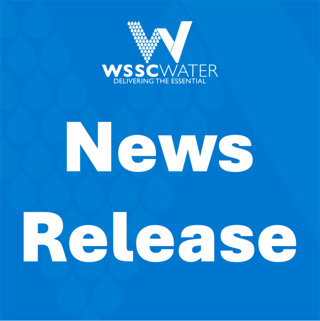 WSSC Water News Release